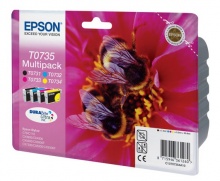   Epson C13T10554A10 T0735 bl+cy+mag+yell ( C13T07354A)