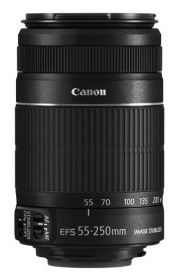  Canon EFS 55 - 250 F/4.0-5.6 IS STM