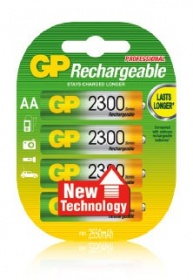  GP Rechargeable NiMH 230AAHC 2300mAh AA (4. )