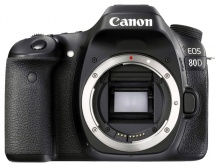   Canon EOS 80D  24.2Mpix 3" 1080p Full HD SDXC Li-ion ( )