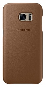  (-) Samsung  Samsung Galaxy S7 edge Leather Cover  (EF-VG935LDEGRU)