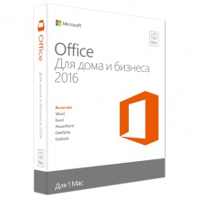   Microsoft Office Mac Home Business 2016 Rus No Skype Only Medialess (W6F-00820)