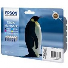   Epson C13T55974010 MultiPack (CMYBLcLm) for Stylus Photo RX700