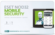  Eset NOD32 Mobile Security 3/1  (NOD32-ENM2-NS(CARD)-1-1)