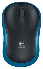 Logitech Wireless Mouse M185 Blue-Black USB