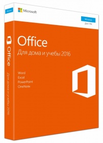   Microsoft Office Home and Student 2016 Rus CEE Only No Skype Only Medialess (79G-