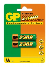  GP Rechargeable NiMH 230AAHC 2300mAh AA (2. )