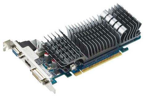 ASUS GeForce 210 475Mhz PCI-E 2.0 1024Mb 800Mhz 128 bit DVI HDMI HDCP
