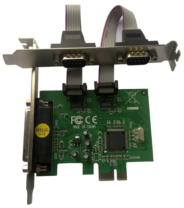 Контроллер * PCI-E COM/LPT (2+1)port MS9901 bulk