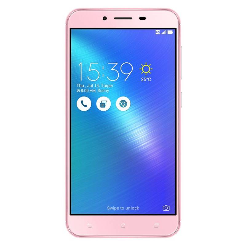 Смартфон Asus ZenFone 3 Max ZC553KL 32Gb розовый моноблок 3G 4G 2Sim 5.5" 1920x1080 Android 6.0 16Mp