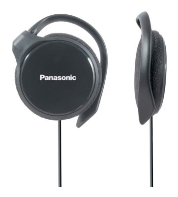 Наушники накладные Panasonic RP-HS46E-K 1.1м черный проводные (крепление за ухом)