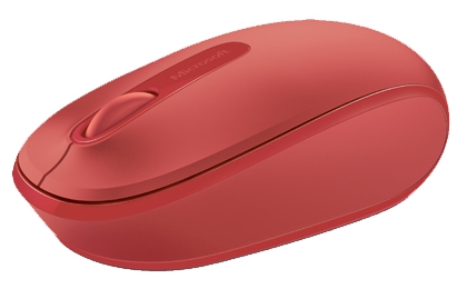Microsoft Wireless Mobile Mouse 1850 U7Z-00034 Red USB