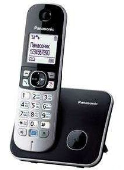 Р/Телефон Dect Panasonic KX-TG6811RUB черный