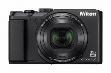Фотоаппарат Nikon CoolPix A900 черный 20.3Mpix Zoom35x 2.7" 4K SDXC CCD 1x2.3 IS el 1minF 30fr/s HDM