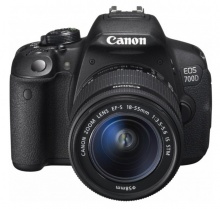 Зеркальный Фотоаппарат Canon EOS 700D черный 18Mpix EF-S 18-55mm f/3.5-5.6 DC III 3" 1080p Full HD S