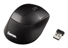 Мышь Hama H-53850 черный оптическая (1600dpi) беспроводная USB