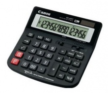 Калькулятор Canon WS-260 TC, 16 разр., настольный, налоги и валюта, горизонтальный дизайн, черный