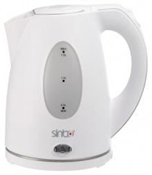 Чайник Sinbo SK 2384B белый 1.5л. 2000Вт (корпус: пластик)