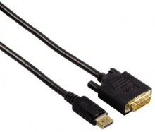 Кабель Hama H-54593 DisplayPort - DVI (m-m) 1.8 м 3зв черный