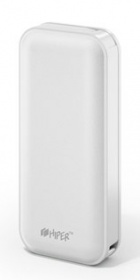 Мобильный аккумулятор Hiper PowerBank SP5000 Li-Ion 5000mAh 2.1A+1A белый 2xUSB