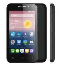 Смартфон Alcatel Pixi 4 4034D 4Gb черный моноблок 3G 2Sim 4" 480x800 Android 6.0 3.2Mpix 802.11bgn B