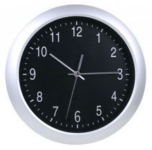 Часы настенные Бюрократ WallC-R02P/silver аналоговые