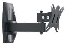 Кронштейн Holder LCDS-5004 металлик для ТВ 10-26" настенный, +15°, поворот 270° (до 25кг)