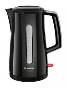 Чайник Bosch TWK3A013 черный 1.7л. 2400Вт (корпус: пластик)