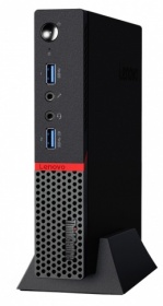 ПК Lenovo ThinkCentre M700 TINY slim Cel G3900T/4Gb/500Gb 7.2k/Free DOS/WiFi/клавиатура/мышь/черный