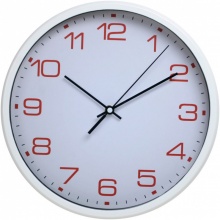 Часы настенные Бюрократ  WallC-R07P/white аналоговые
