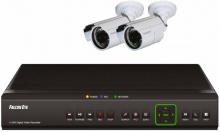 Комплект видеонаблюдения Falcon Eye FE-104D KIT Light 4 канала + 2 камеры (FE-104D KIT Light)