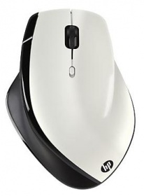 Мышь HP X7500 белый/черный оптическая (1200dpi) беспроводная BT (5but)