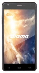 Смартфон Digma S501 3G VOX 8Gb графит моноблок 3G 2Sim 5" 720x1280 Android 5.1 8Mpix WiFi BT GPS GSM