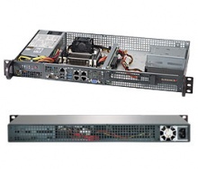 Платформа SuperMicro SYS-5018A-FTN4 Intel Atom C2758 2.4GHz 4MB DDR3 ECC 3.5" max2 Gold 200W 4xSO-DI