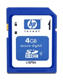 - HP 4GB SD Flash Media Kit (580387-B21)