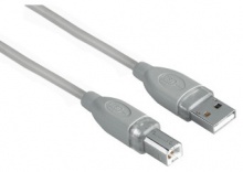 Кабель Hama H-45023 USB 2.0 A-B (m-m) 5.0 м 1зв серый