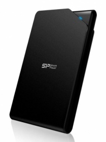 Жесткий диск Silicon Power USB 3.0 500Gb SP500GBPHDS03S3K Stream S03 2.5" черный