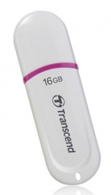 Флеш Диск Transcend 16Gb Jetflash 330 TS16GJF330 USB2.0 белый/фиолетовый