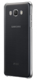 Чехол (клип-кейс) Samsung для Samsung Galaxy J7 (2016) Slim Cover прозрачный (EF-AJ710CTEGRU)