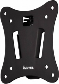 Кронштейн для телевизора Hama H-118658 черный 10"-26" макс.25кг настенный фиксированный
