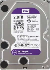 Жесткий диск WD SATA-III 2Tb WD20PURX Purple 64Mb 3.5"
