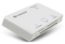     Transcend All in 1 Multi White USB 2.0 Support SDHC (TS-RDP8W)