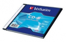  CD-R Verbatim 700Mb 52x Slim case (1) (43347)