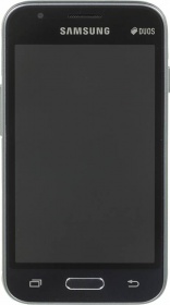 Смартфон Samsung Galaxy J1 mini (2016) SM-J105 8Gb черный моноблок 3G 2Sim 4" 480x800 Android 5.1 5M