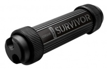 Флеш Диск Corsair 16Gb Survivor Stealth CMFSS3-16GB/CMFSS3B-16GB USB3.0 черный