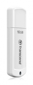 Флеш Диск Transcend 16Gb Jetflash 370 TS16GJF370 USB2.0 белый