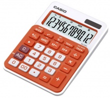 Калькулятор настольный Casio MS-20NC-RG-S-EC оранжевый 12-разр.