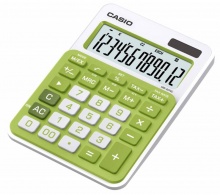 Калькулятор настольный Casio MS-20NC-GN-S-EC зеленый 12-разр.