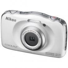 Фотоаппарат Nikon CoolPix W100 белый 13.2Mpix Zoom3x 2.7" 1080p 22Mb SDXC/SD/SDHC CMOS 1x3.1 5minF H