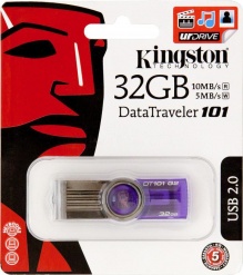   Kingston 32Gb DataTraveler 101 DT101G2/32GB USB2.0 